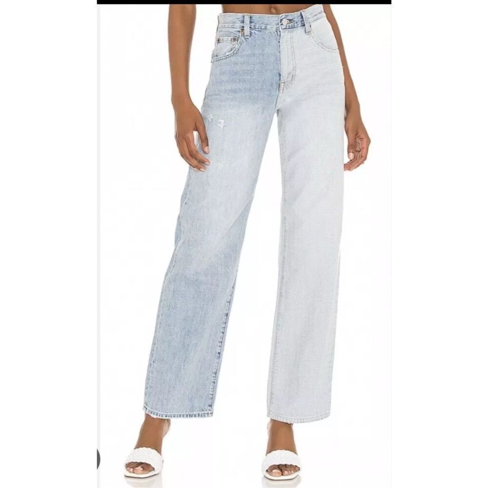 Pistola Light Blue Wide Leg Jeans